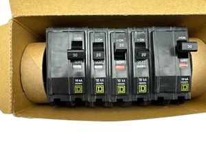 Square D QOBP2 Circuit Breaker  Value Pack (3) QO120  (2) QO230 Breakers New - Picture 1 of 6
