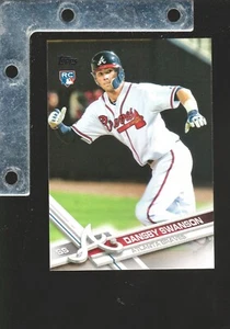 2017 Topps Serie 1 #87 Dansby Swanson Rookie RC ¡Raro! BRAVES - Imagen 1 de 1