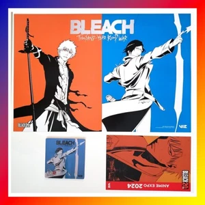 BLEACH Anime Expo AX 2024 PÓSTER TARJETA Lenticular Promo Set de 3 VIZ Shonen Jump - Imagen 1 de 1