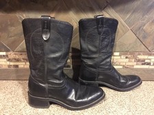 botas rodeo negras para hombre