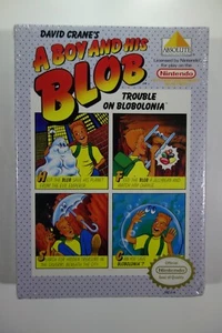 A Boy And His Blob: Trouble on Blobolonia (Nintendo NES, 1990) - Factory Sealed - Picture 1 of 6