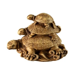 Statue Tortue of Harmony Feng Shui - Decoration And Serenity H-3441 - Picture 1 of 6