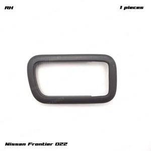 Rh Cover Inner Door Handle Frame Bezel Grey For Nissan D22 Navara 1997 - 2005 - Picture 1 of 10