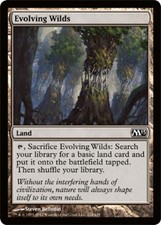 4x Evolving Wilds ~ Moderately Played Magic 2013 M13 MTG Magic x4 4 UltimateMTG