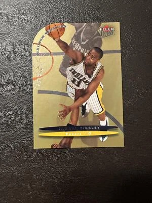 2003-04 Fleer Platinum Jamaal Tinsley #8 Platinum Medallion /100 Indiana Pacers - Image 1 of 2