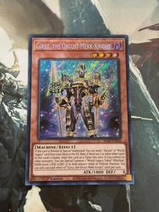 Yugioh Girsu, the Orcust Mekk-Knight Secret Rare RA03 - Picture 1 of 1
