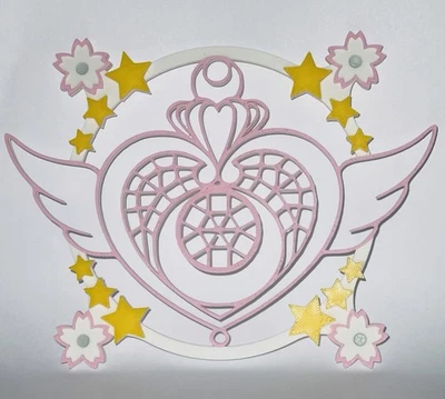 Sailor Moon PC Fan Cover – Magnetisch, 3D-Druck Sakura Edition - Bild 1 von 4