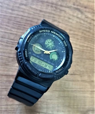 Orologio Casio AW-20 Speed Memory 100 Vintage - Immagine 1 di 4