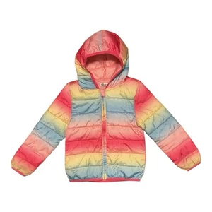 Epic Threads Rainbow Gradient Puffer Coat Girls 6x - Picture 1 of 7