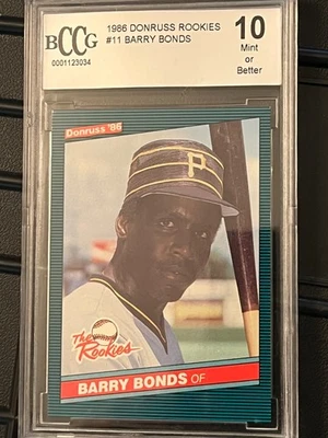 Donruss Rookies 1986 - Barry Bonds - 10 como nuevo o mejor Foto 1 de 4