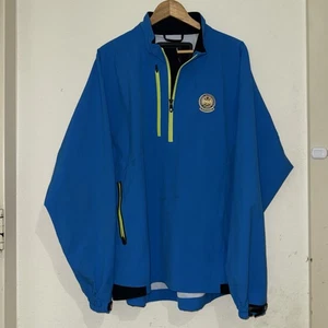 Has Logo FJ FootJoy DryJoys Tour XP Golf Waterproof Jacket Men's size LARGE - Picture 1 of 18