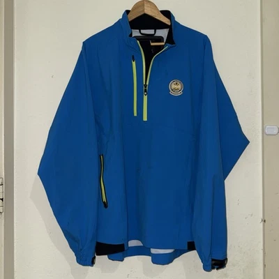Has Logo FJ FootJoy DryJoys Tour XP Golf Waterproof Jacket Men's size LARGE - Image 1 of 4