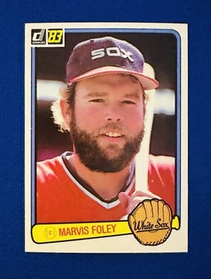 1983 DONRUSS #652 MARVIS FOLEY CHICAGO WHITE SOX NM-MT or BETTER - Image 1 of 2