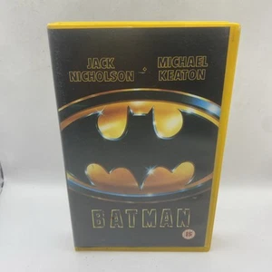 BATMAN 1989 Original VHS Video Big Box Ex Rental - Picture 1 of 5