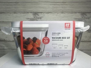 ZWILLING Fresh & Save Aspiradora Juego de 3 Piezas 36803-003 NUEVO NiB CiB - Imagen 1 de 3