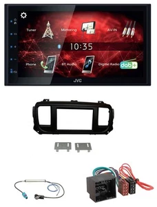 JVC DAB USB Bluetooth 2DIN MP3 Autoradio für Citroen Jumpy Spacetourer ab 2016 u - Bild 1 von 6
