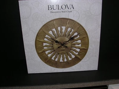 Bulova RELOJ DE PARED EXTERIOR AMANECER NUEVO EN CAJA Foto 1 de 2