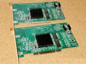 Uniwersalny dźwięk audio UAD-1 PCI DSP 2-częściowy używany kompatybilny z systemem Windows Mac - Zdjęcie 1 z 4