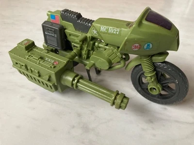 GI Joe RAM Rapid Fire Motorcycle 1982, Completo - Imagem 1 de 4