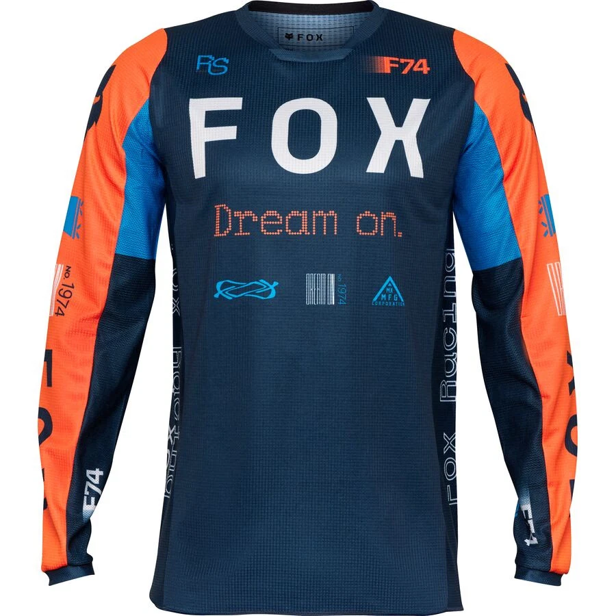Fox Racing 180 Race Spec Jersey Lightweight Breathable Mesh Midnight