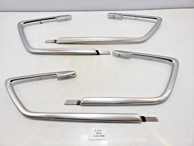 ✅ 2011-2018 OEM Volvo S60 V60 Front Rear Door Panel Trim Chrome Molding SET * - Image 1 of 4