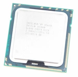 INTEL XEON X5660 -2.80 GHZ 6-CORE SLBV6 12MB Cache CPU PROCESSOR Turbo 3.20 GHz - Picture 1 of 1