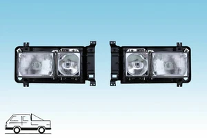 VW Bus T3 1 par de faros dobles NUEVOS - con marca de verificación electrónica - Imagen 1 de 1