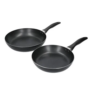 KitchenCraft Non-Stick Frying Pan Set - 24cm & 28cm - Picture 1 of 3