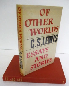 C.S. Lewis OF OTHER WORLDS, Essays and Stories 1st printing 1966 in DJ - Picture 1 of 6