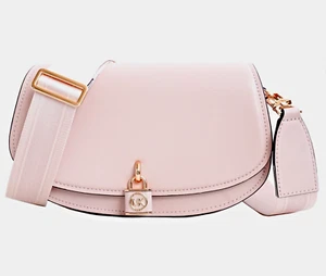 Sac Michael Kors sac à bandoulière Mila MD Chain Sling Messenger SoftPink neuf - Photo 1 sur 15