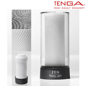 Tenga Stroker Sleeve 3D Zen - Modern Penis Stimulator with Elegant Design in TPE