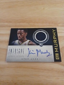 2012-13 Panini Intrigue Rookie #104 Kevin Murphy Jersey Autograph Jazz $$$$