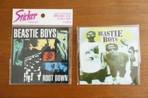 Beastie Boys Ultra Rare Sticker Set of 2 Pieces - Picture 1 of 1