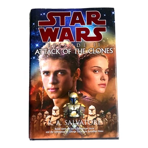 Star Wars: Episodio II - El ataque de los clones por R. A. Salvatore tapa dura - Imagen 1 de 3