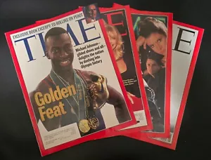 Time Magazine Lot Of 4 1996-1998 Michael Johnson Star Wars Sinatra Midler FN - Picture 1 of 4