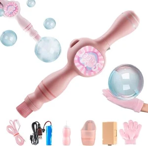 Colorful Smoke Bubble Machine, Bubble Machine Elastic Bubble Fog Bubble Machines - Picture 1 of 13