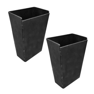 Paquete de 2 bolsillos de estaca de remolque estilo Fleming para remolque de plataforma plana con manga soldada - Imagen 1 de 7