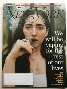 VAPING - THE MAKING OF A HEALTH CRISIS February 2020 NEW YORK Magazine - Picture 1 of 1