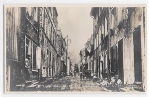 Postal fotográfica RPPC década de 1900? Little Champlain Street + Brknk Steps Quebec, Canadá - Imagen 1 de 2