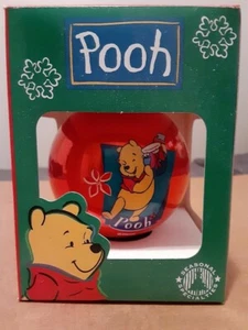 Disney Winnie Puuh 2-seitiger Weihnachtsschmuck aus Glas - Bild 1 von 5