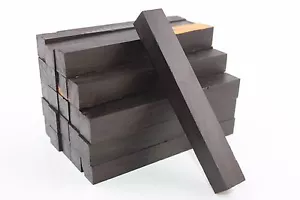 5 piezas pluma/proyecto de giro pequeño madera de melanoxilón Dalbergia en blanco 127 mmx15 mm x 15 mm - Imagen 1 de 2