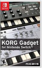 KORG Gadget - Nintendo Switch [Nicalis Music Keyboard DAW Instrument] NEW
