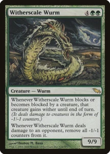 1 x Wurm scala garrese - Shadowmoor - LP - Magic The Gathering - MTG - Foto 1 di 1