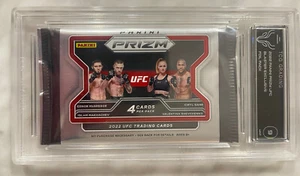 Panini Prizim UFC 2022 Graded Pack Mcgregor Makhachev Gane Shevchenko TGC 9 - Picture 1 of 2