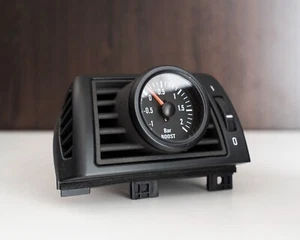 BMW E46 Left Air Vent OEM+ Look Gauge Pod for 52mm Gauges - Bild 1 von 8
