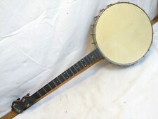 Vintage Bruno Banjo Musical Folk Instrument Smyczkowy 4-Strunowy