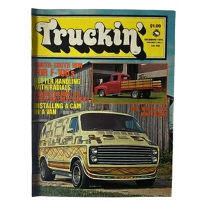 VTG Truckin' Magazine December 1975 Dual Wheels for Mini-Trucks No Label - Picture 1 of 3