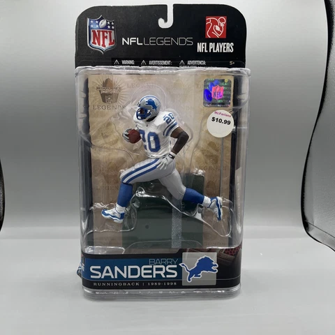 BARRY SANDERS 2009 NFL FOOTBALL McFARLANE DETROIT LIONS 1989-1998 RUNNING BACK Cover