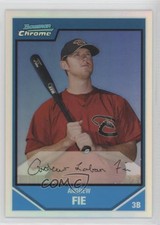 2007 Bowman Chrome Prospects Refractor /500 Andrew Fie #BC185