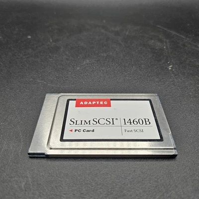 ADAPTEC 1680800 SLIMSCSI 1460B FAST SCSI PC CARD ONLY NO CABLE - Image 1 of 4